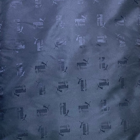 Limited Edition Black Fenty Puma X By Rhianna- Velvet Lace Up Backpack - Picture 6 of 7